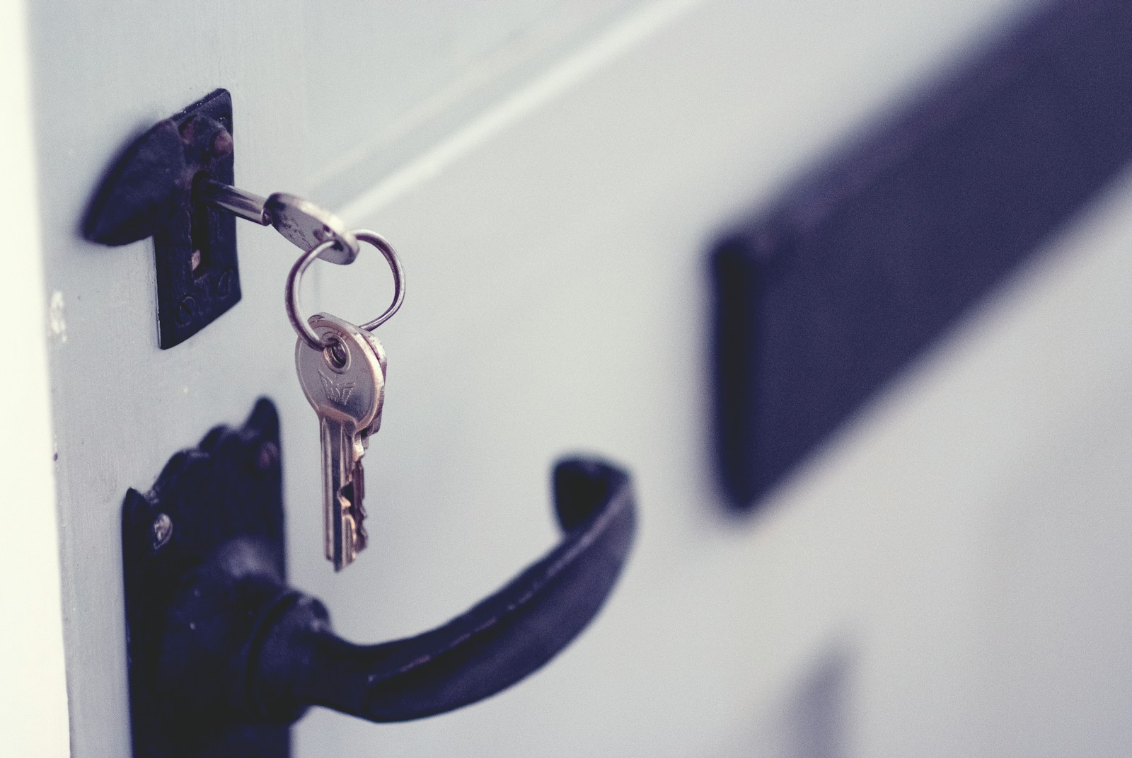 how to open a locked door without a key